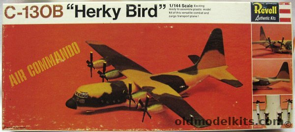 Revell 1/140 Lockheed C-130B Hercules Air Commando Issue, H230-100 plastic model kit